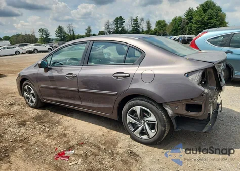 2015 Honda Civic Ex из США, поврежденный, VIN 19XFB2F85FE263355
